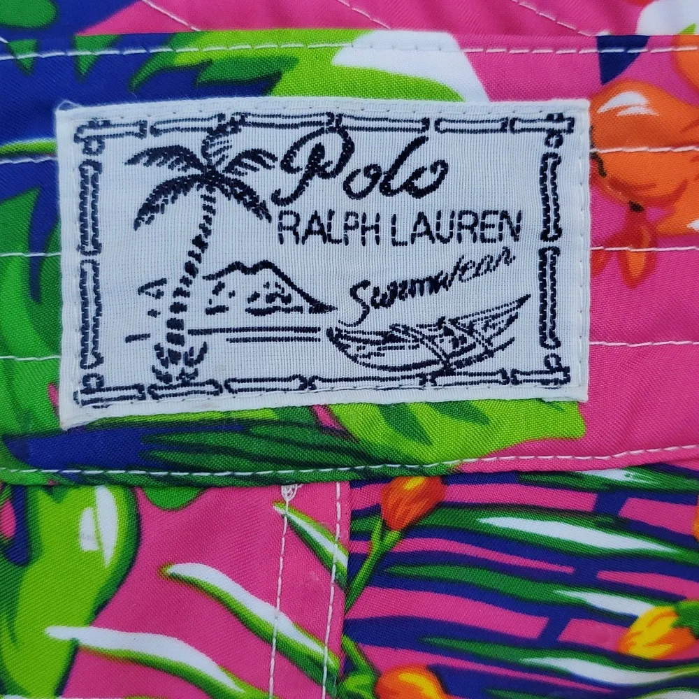 Polo Ralph Lauren Pink Floral Board Shorts Size 38